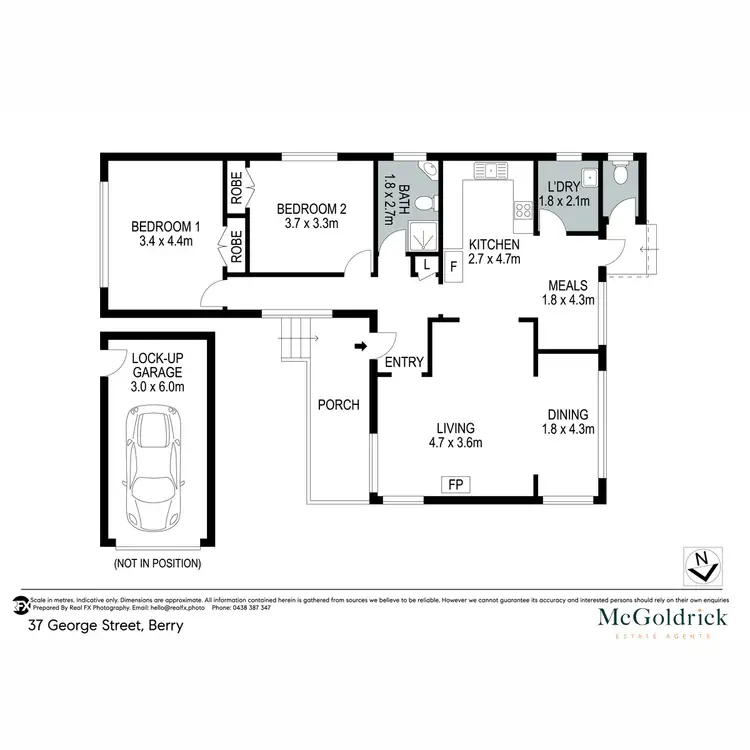 Floorplan of Homely house listing, 37 George Street, Berry NSW 2535