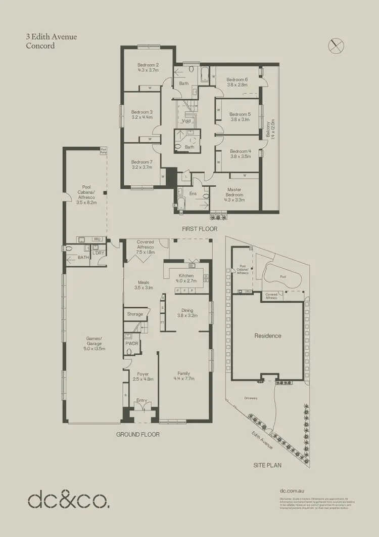 Floorplan of Homely house listing, 3 Edith Avenue, Concord NSW 2137