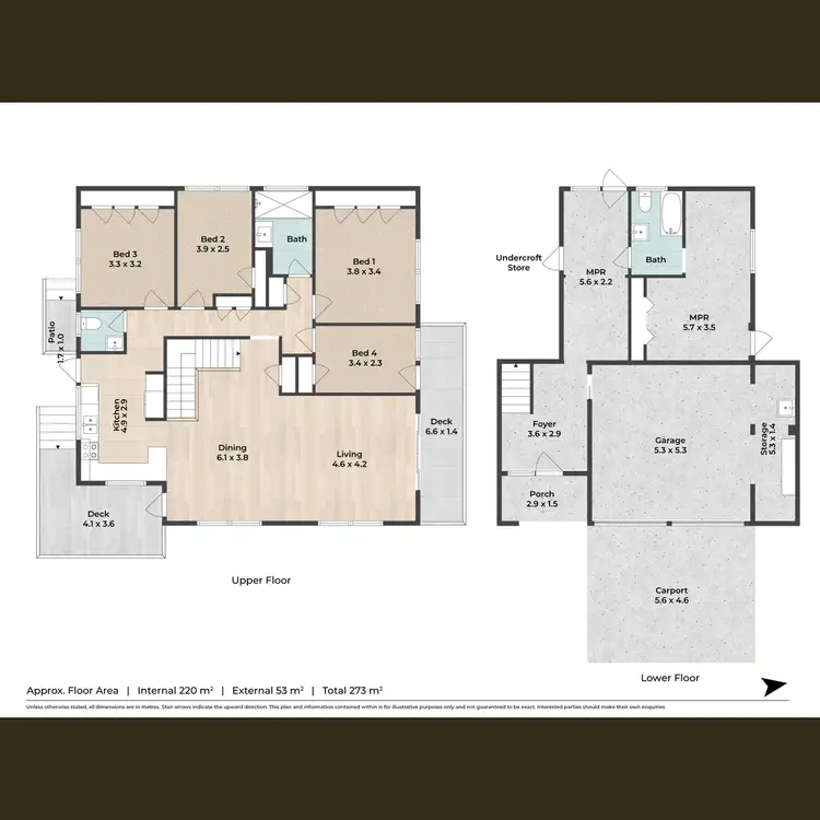 Floorplan of Homely house listing, 37 Princeton Street, Kenmore QLD 4069