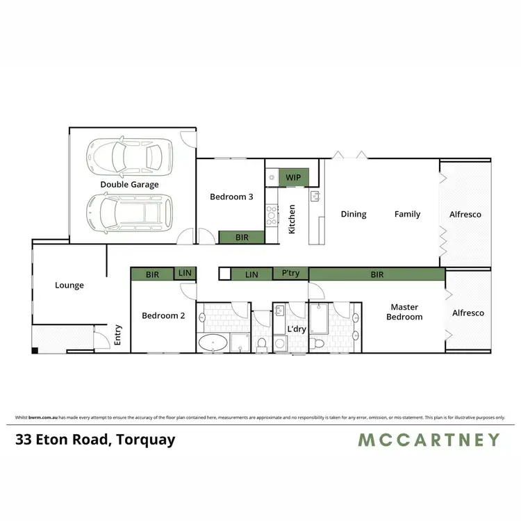 Floorplan of Homely house listing, 33 Eton Road, Torquay VIC 3228