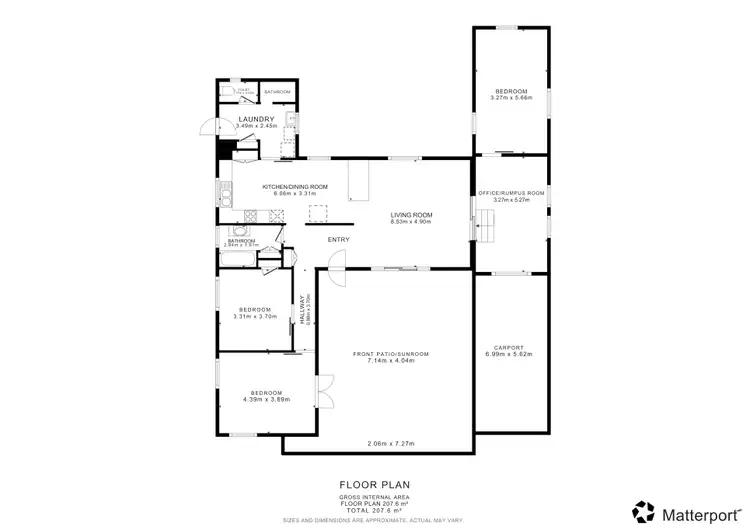 Floorplan of Homely house listing, 78 Duncraigen Street, Norville QLD 4670