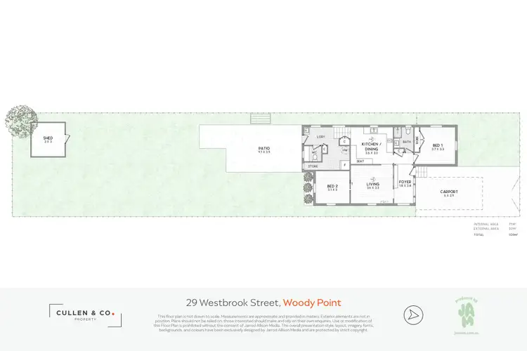 Floorplan of Homely house listing, 29 Westbrook Street, Woody Point QLD 4019