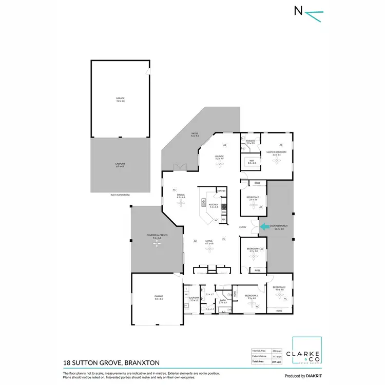 Floorplan of Homely house listing, 18 Sutton Grove, Branxton NSW 2335