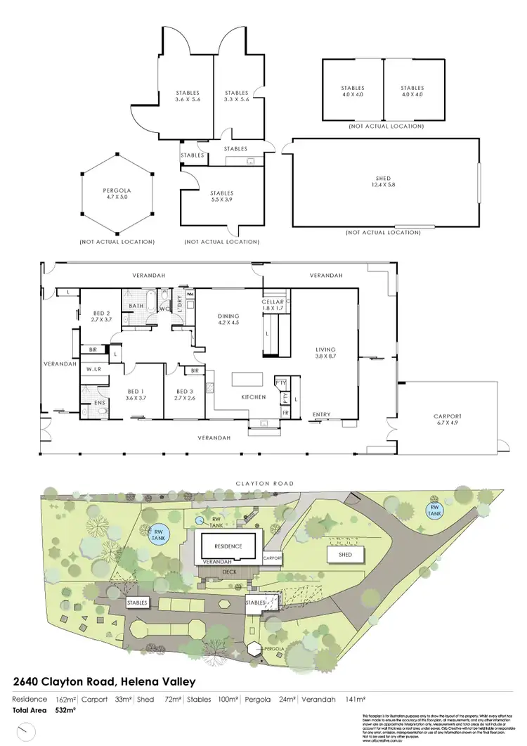 Floorplan of Homely house listing, 2640 Clayton Road, Helena Valley WA 6056
