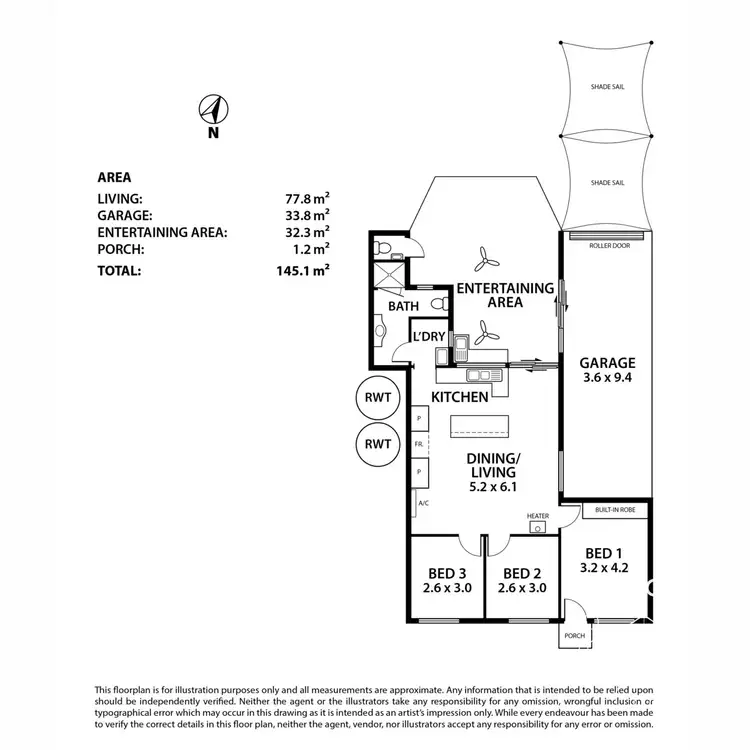 Floorplan of Homely house listing, 2 Cowirra Shack Access Road, Cowirra SA 5238