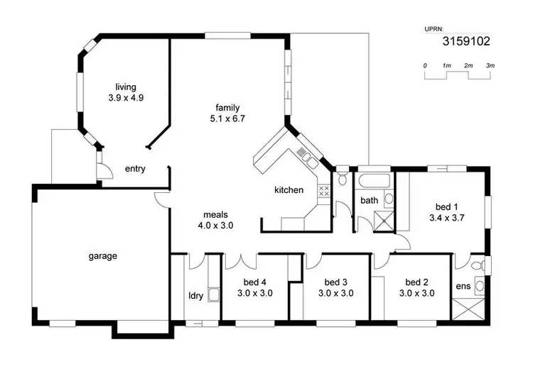 Floorplan of Homely house listing, Address available on request