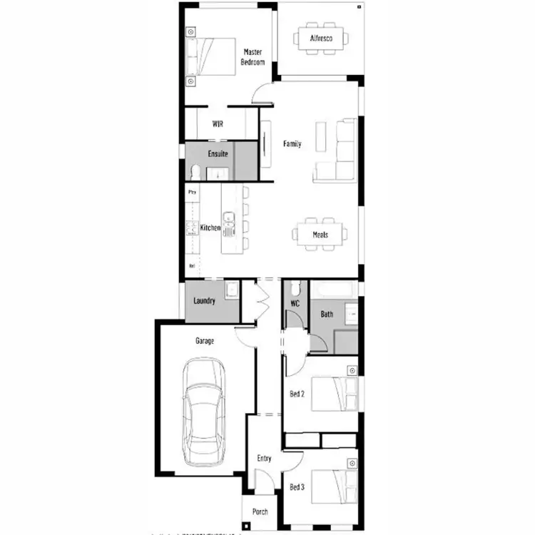 Floorplan of Homely house listing, Address available on request