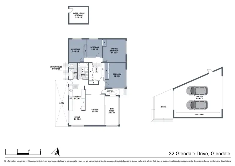 Floorplan of Homely house listing, 32 Glendale Drive, Glendale NSW 2285