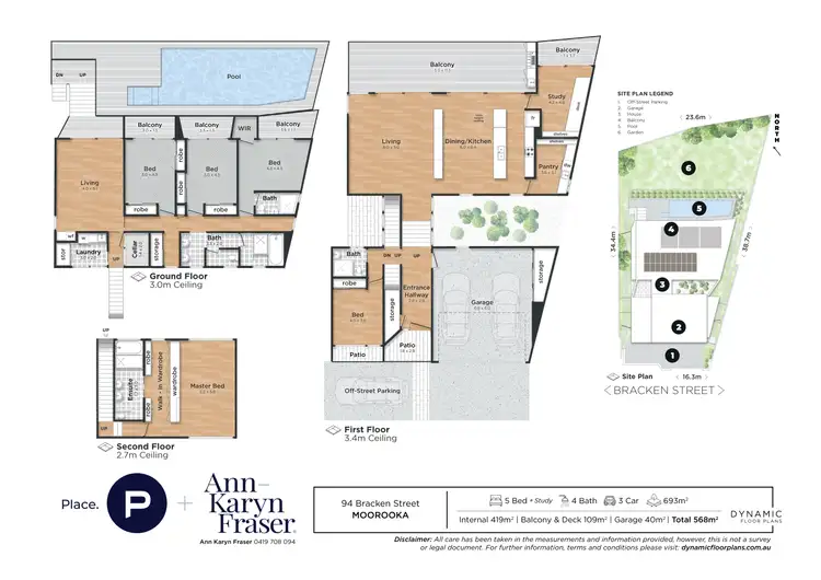 Floorplan of Homely house listing, 94 Bracken Street, Moorooka QLD 4105
