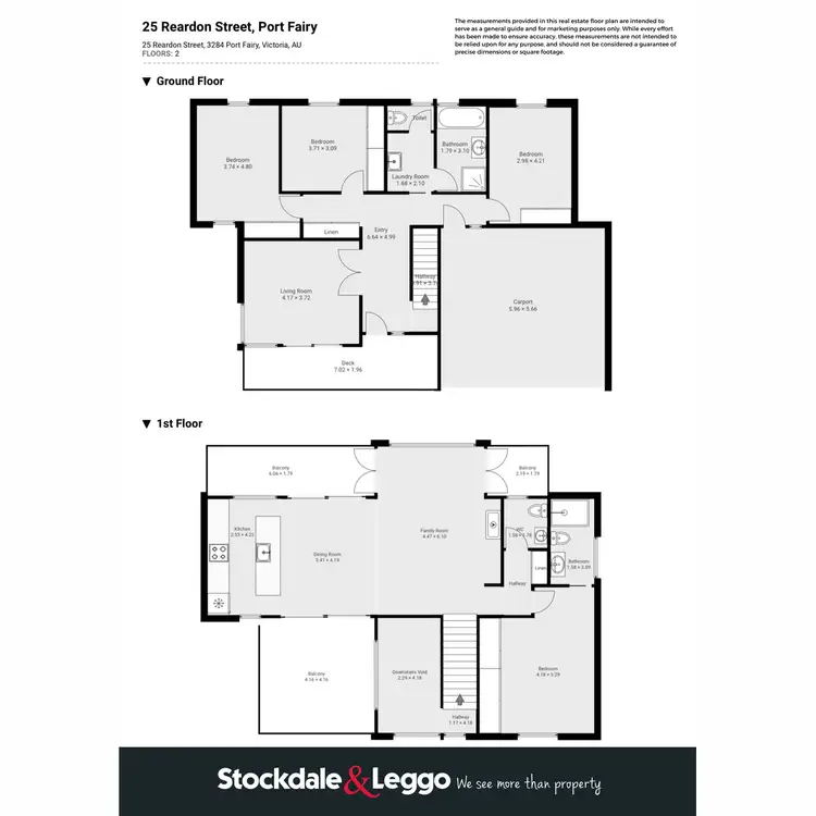 Floorplan of Homely house listing, 25 Reardon Street, Port Fairy VIC 3284