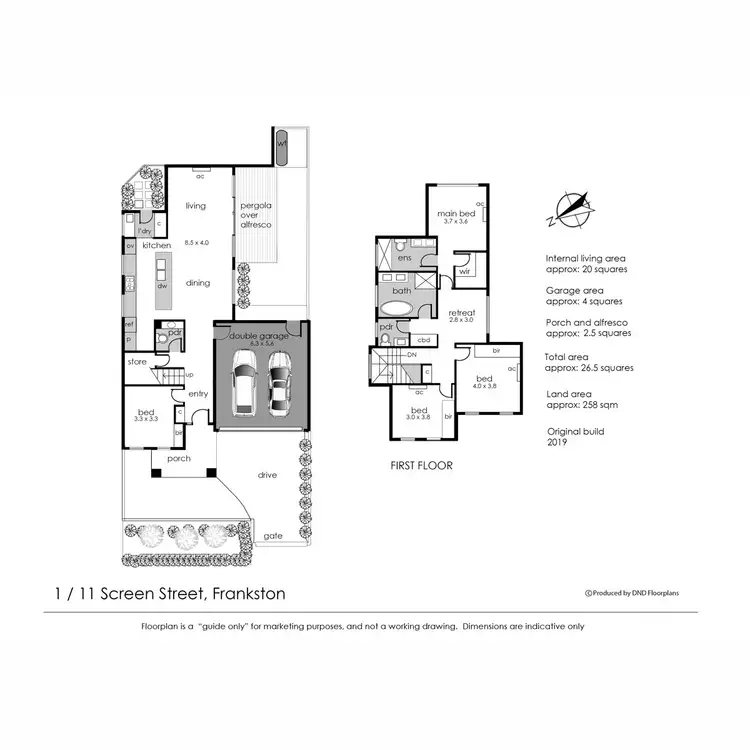 Floorplan of Homely house listing, 1/11 Screen Street, Frankston VIC 3199
