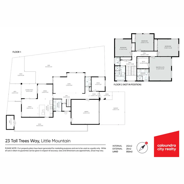 Floorplan of Homely house listing, 23 Tall Trees Way, Little Mountain QLD 4551