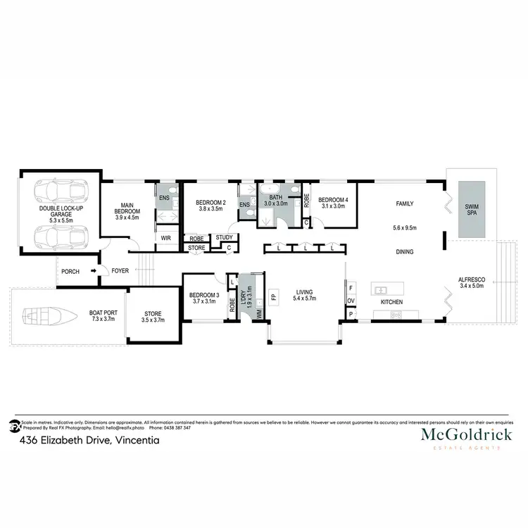 Floorplan of Homely house listing, 436 Elizabeth Drive, Vincentia NSW 2540