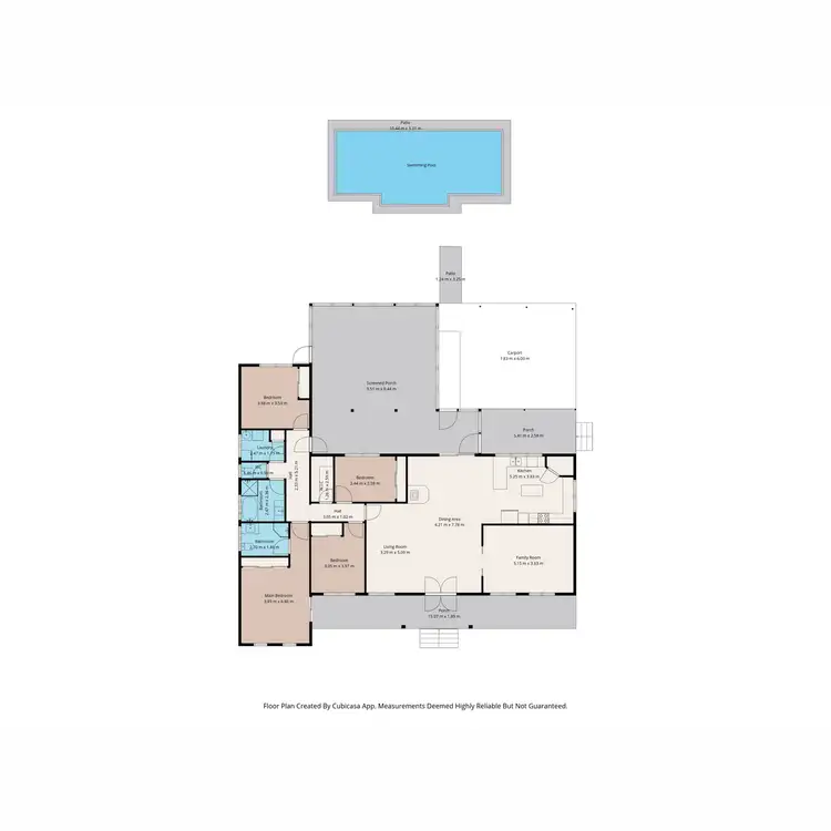 Floorplan of Homely rural property listing, 'Taryndoon' 481 Quia Station Road, Emerald Hill NSW 2380