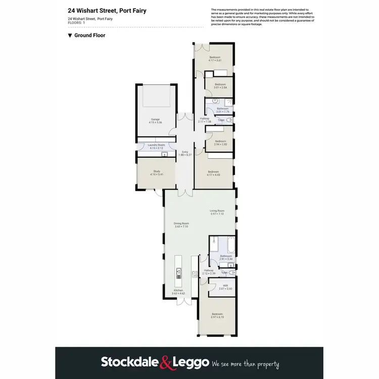 Floorplan of Homely house listing, 24 Wishart Street, Port Fairy VIC 3284