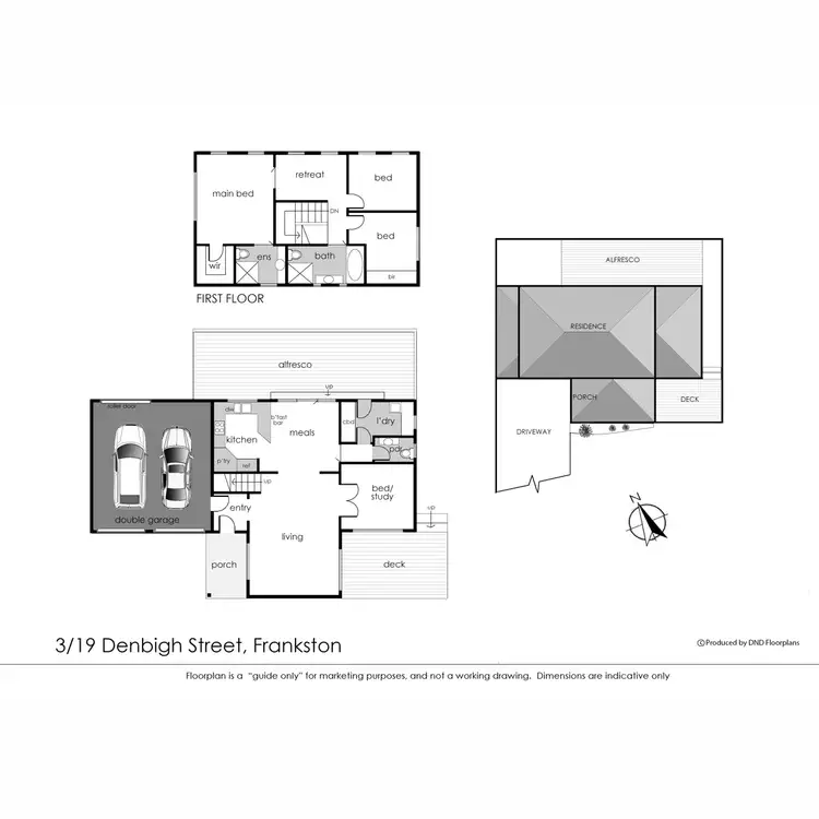 Floorplan of Homely house listing, 3/19 Denbigh Street, Frankston VIC 3199