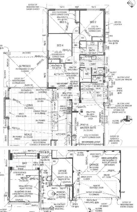 Floorplan of Homely house listing, 14 Cockatiel Way, Beeliar WA 6164
