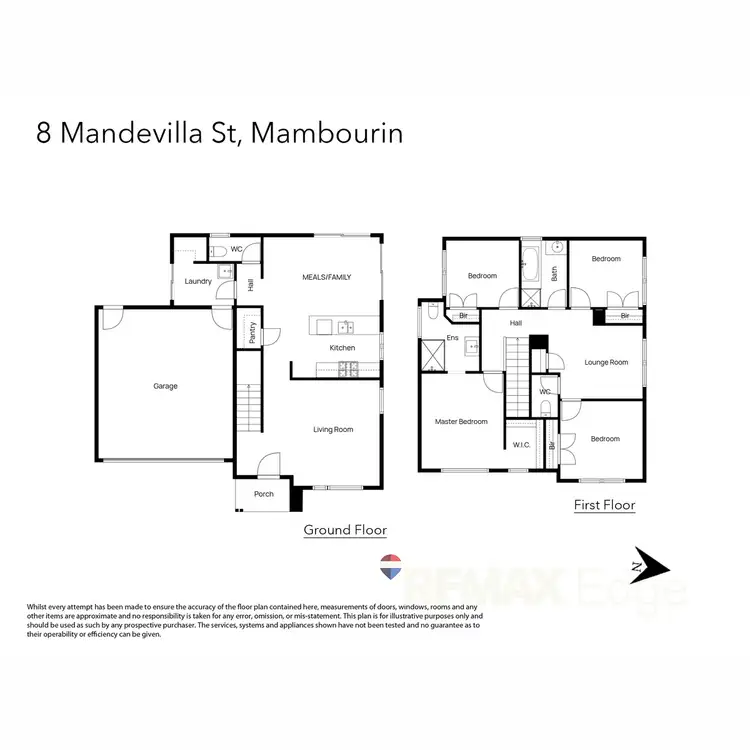 Floorplan of Homely house listing, 8 Mandevilla Street, Mambourin VIC 3024