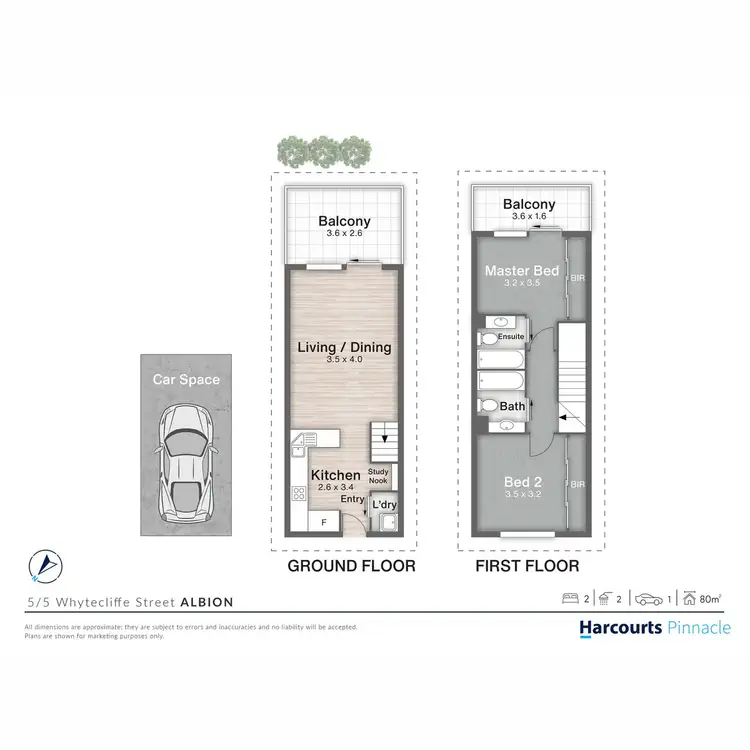 Floorplan of Homely unit listing, 5/5 Whytecliffe Street, Albion QLD 4010