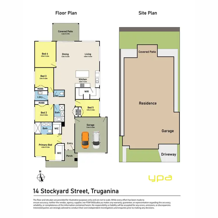 Floorplan of Homely house listing, 14 Stockyard Street, Truganina VIC 3029