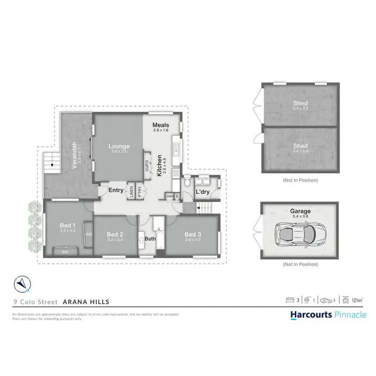 Floorplan of Homely house listing, 9 Colo Street, Arana Hills QLD 4054