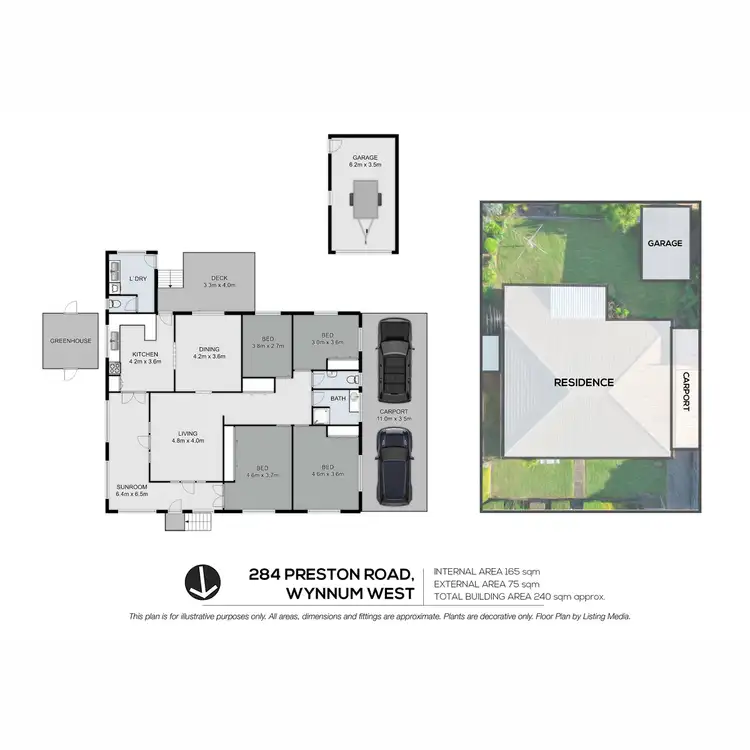 Floorplan of Homely house listing, 284 Preston Road, Wynnum West QLD 4178