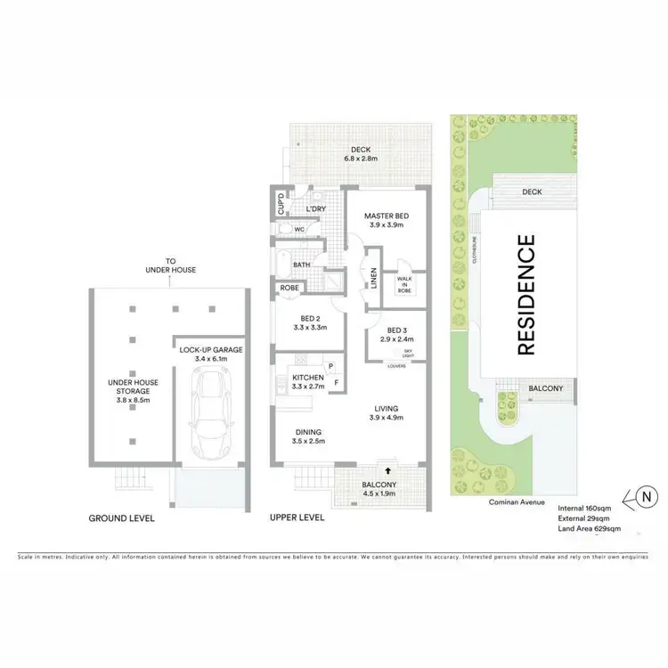Floorplan of Homely semi-detached listing, 1/38 Cominan Avenue, Banora Point NSW 2486