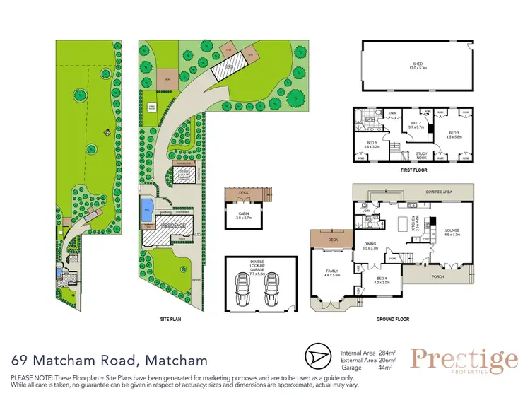 Floorplan of Homely rural property listing, 69 Matcham Road, Matcham NSW 2250