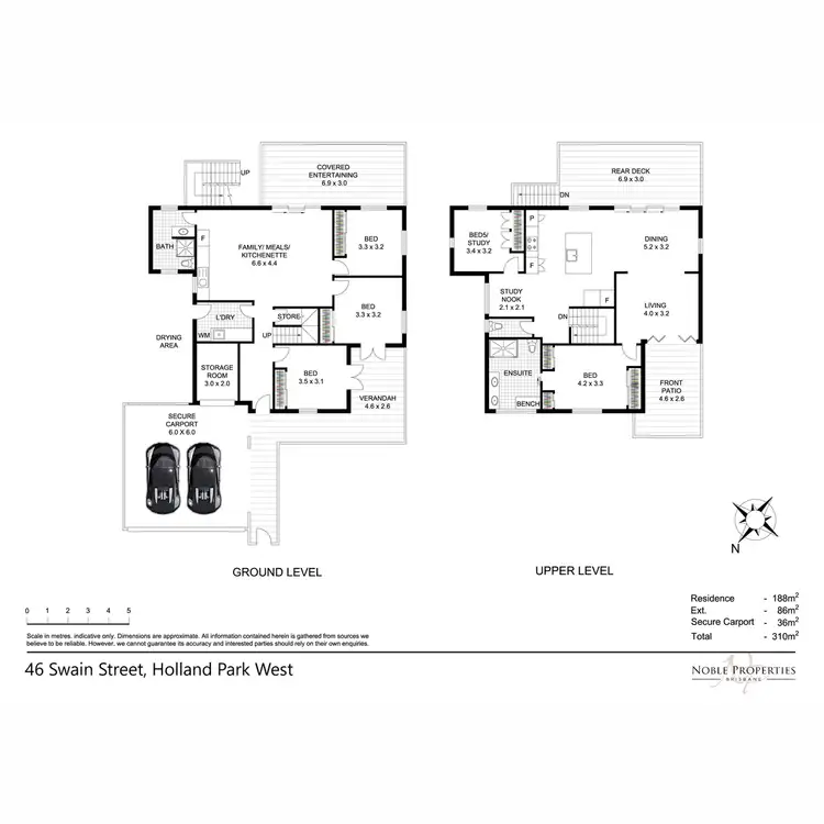 Floorplan of Homely house listing, 46 Swain Street, Holland Park West QLD 4121
