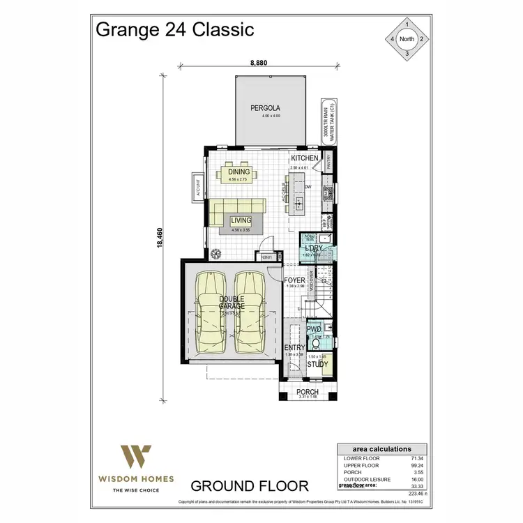 Floorplan of Homely house listing, 4 Jasper Way, Leppington NSW 2179