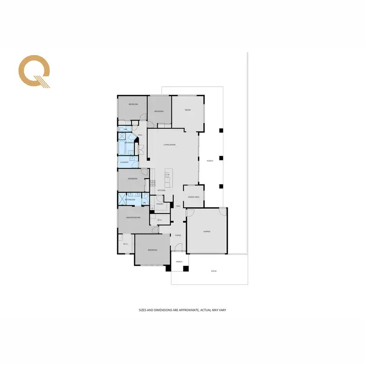 Floorplan of Homely house listing, 30 Gibson Boulevard, Tangambalanga VIC 3691