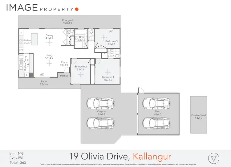 Floorplan of Homely house listing, 19 Olivia Drive, Kallangur QLD 4503