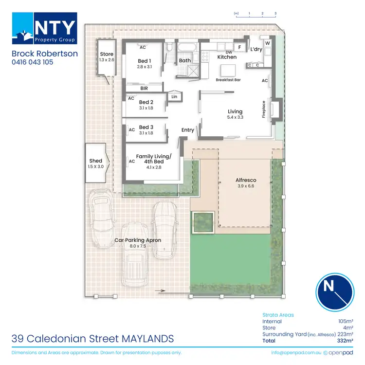 Floorplan of Homely house listing, 39 Caledonian Avenue, Maylands WA 6051