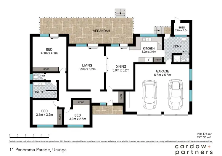 Floorplan of Homely house listing, 11 Panorama Parade, Urunga NSW 2455