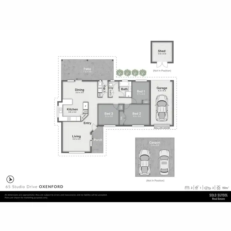 Floorplan of Homely house listing, 65 Studio Drive, Oxenford QLD 4210