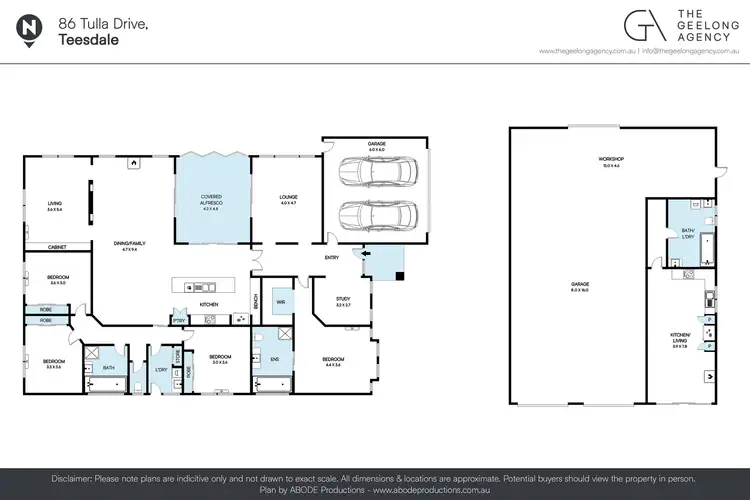 Floorplan of Homely house listing, 86 Tulla Drive, Teesdale VIC 3328
