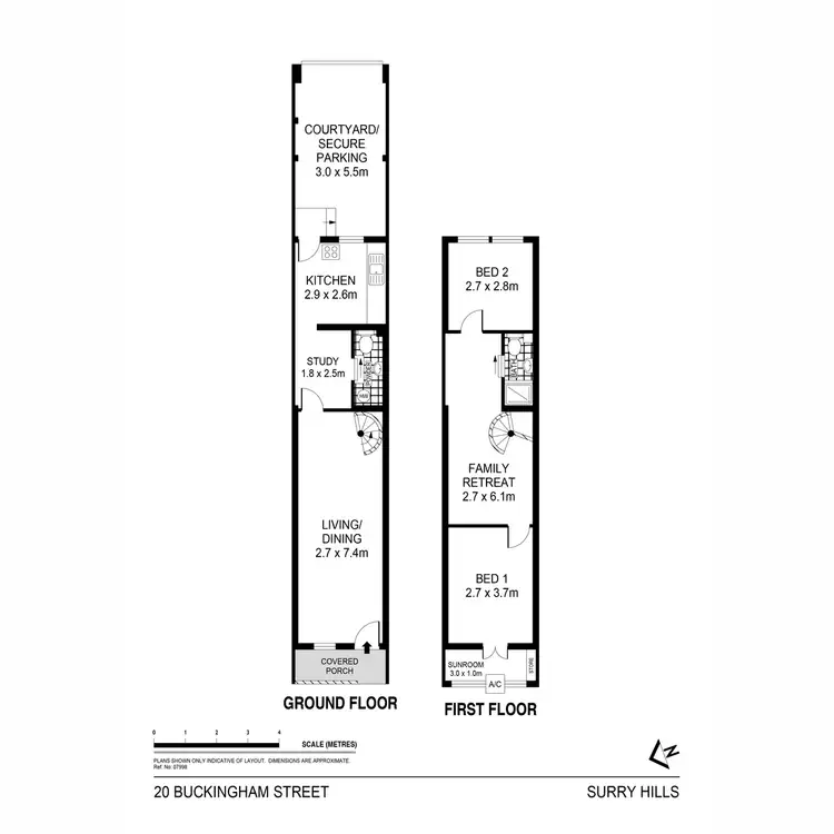 Floorplan of Homely house listing, 20 Buckingham Street, Surry Hills NSW 2010