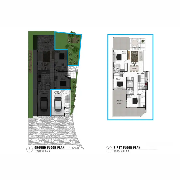 Floorplan of Homely townhouse listing, 4/235 Lacey Road, Bald Hills QLD 4036