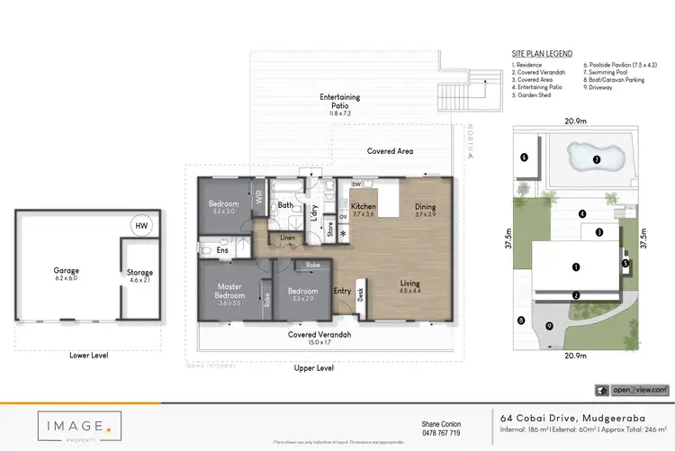 Floorplan of Homely house listing, 64 Cobai Drive, Mudgeeraba QLD 4213