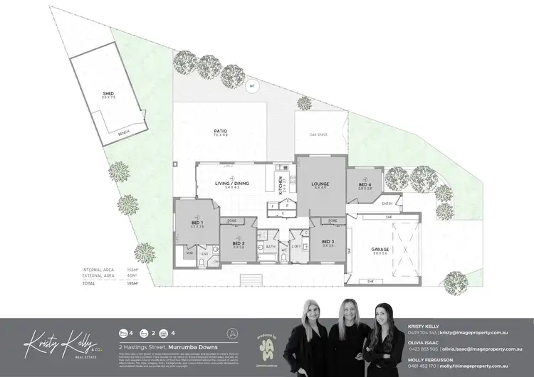Floorplan of Homely house listing, 2 Hastings Street, Murrumba Downs QLD 4503