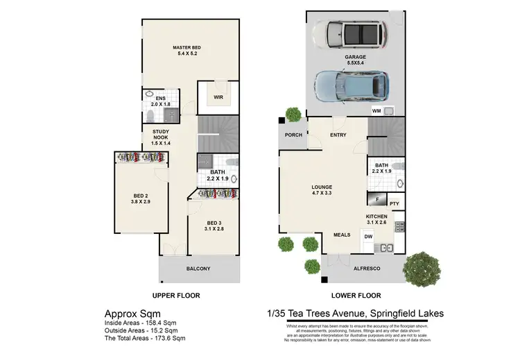 Floorplan of Homely house listing, 35 Tea Trees Avenue, Springfield Lakes QLD 4300
