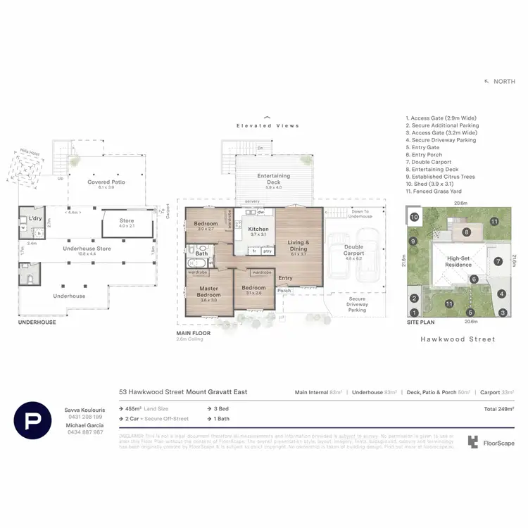 Floorplan of Homely house listing, 53 Hawkwood Street, Mount Gravatt East QLD 4122