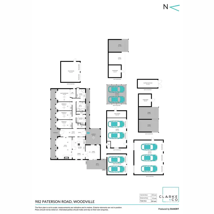 Floorplan of Homely house listing, 982 Paterson Road, Woodville NSW 2321