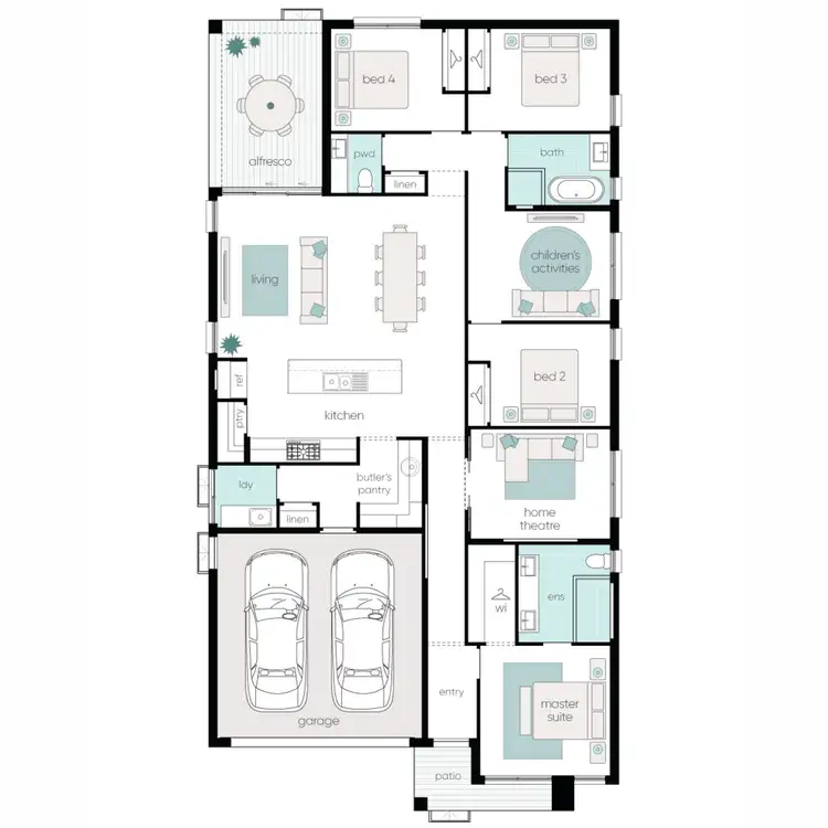 Floorplan of Homely house listing, Lot 513 (13) Cockatoo Close, Scone NSW 2337