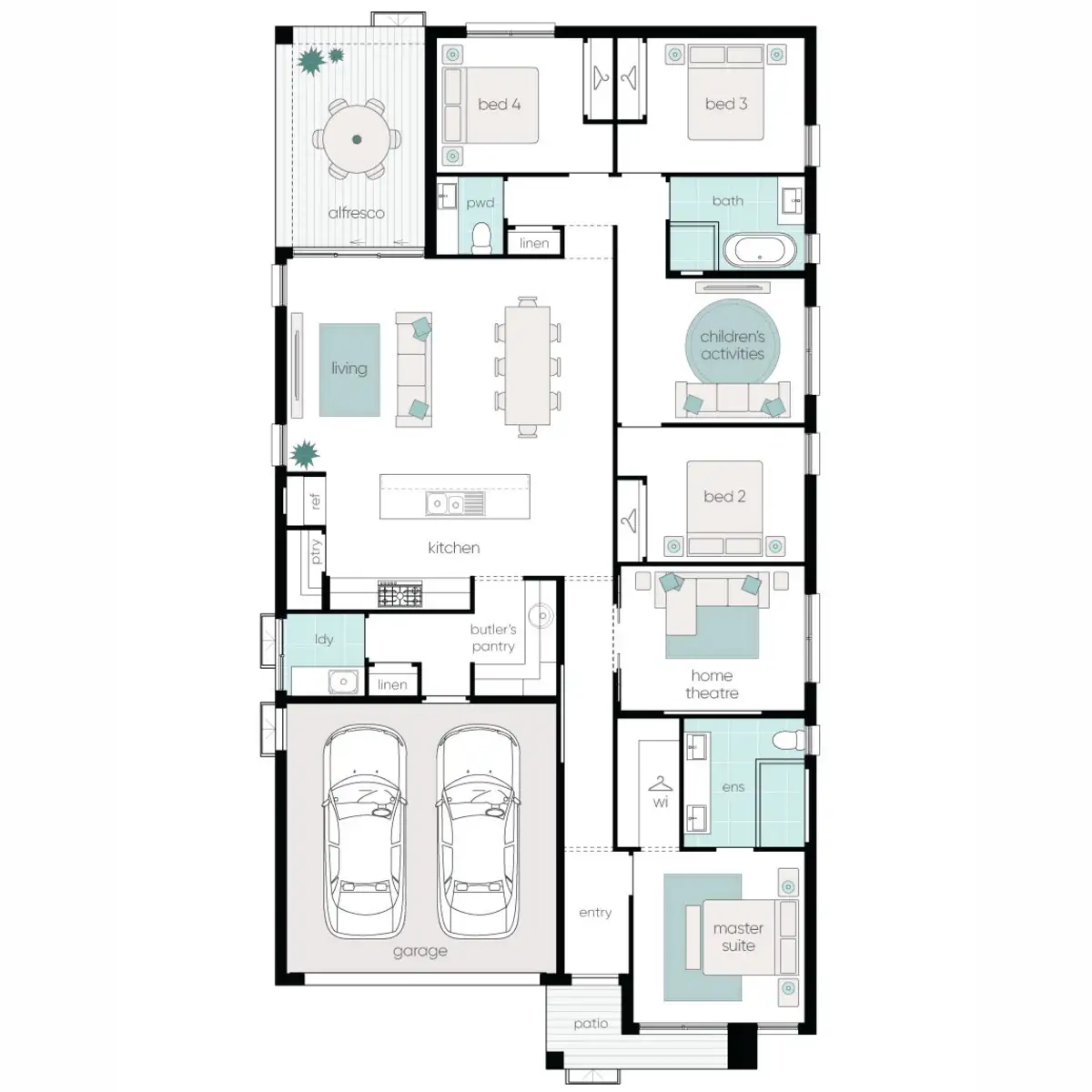 Floorplan of Homely house listing, Lot 513 (13) Cockatoo Close, Scone NSW 2337