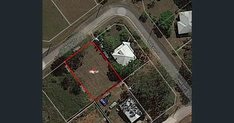 Floorplan of Homely land listing, 4 Wobur Street, Lamb Island QLD 4184