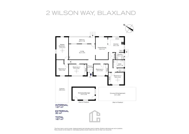 Floorplan of Homely house listing, 2 Wilson Way, Blaxland NSW 2774