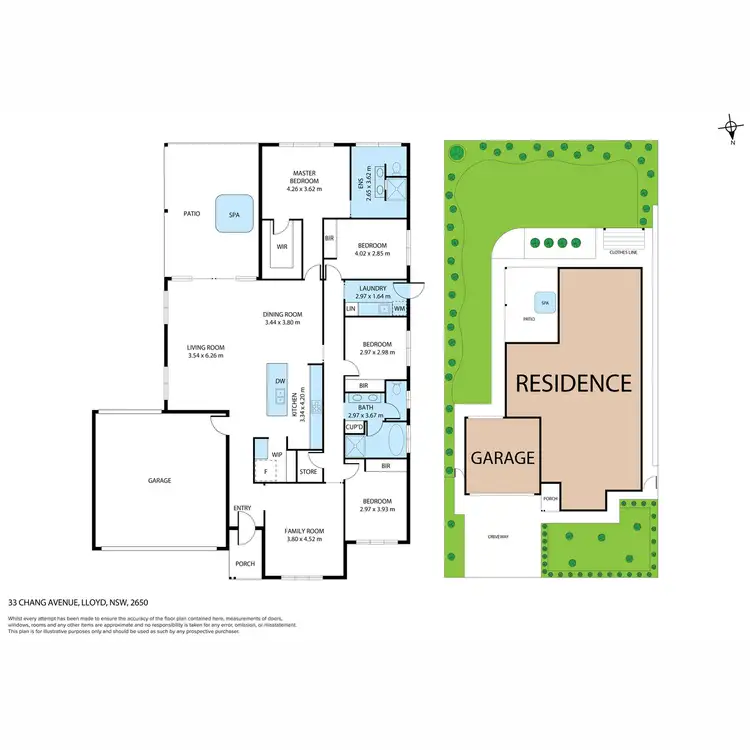 Floorplan of Homely house listing, 33 Chang Avenue, Lloyd NSW 2650