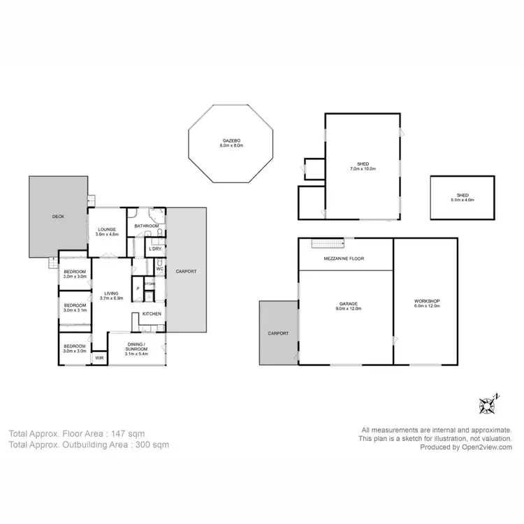 Floorplan of Homely house listing, 209 Carlton River Road, Carlton TAS 7173