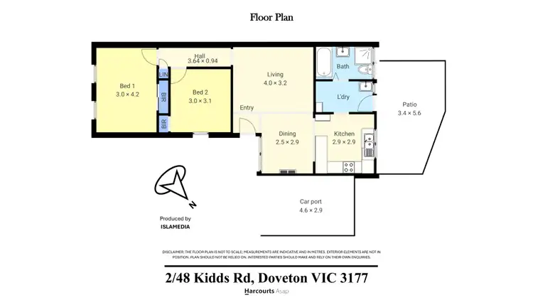 Floorplan of Homely house listing, 2/48 Kidds Road, Doveton VIC 3177